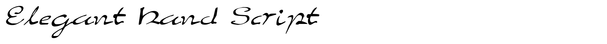 Elegant Hand Script image
